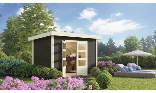 Gartenhaus Karibu Skandi 2 276 x 232 cm terragrau