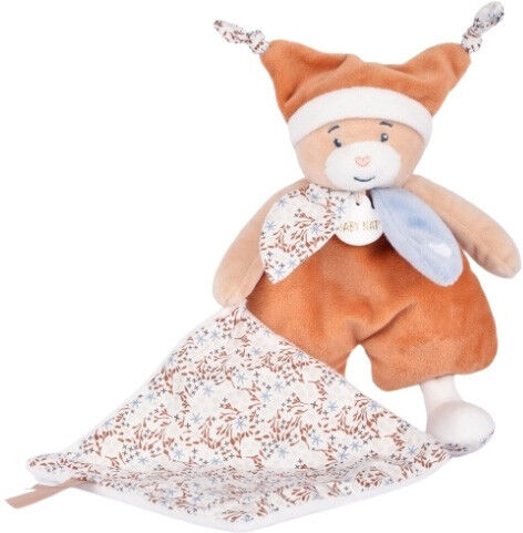 Baby Nat' Pantin avec doudou Polochon terracotta 22 cm - Baby Nat