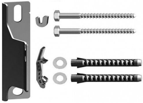 Kermi Kit de consoles de fixation murale courte ZB02650005