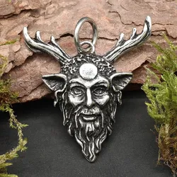 Drachensilber Cernunnos Schmuck Anhänger 925 Silber Kettenanhänger - Silber