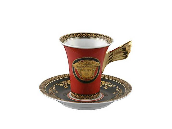 Rosenthal Versace Medusa Kaffeetasse 2tlg.