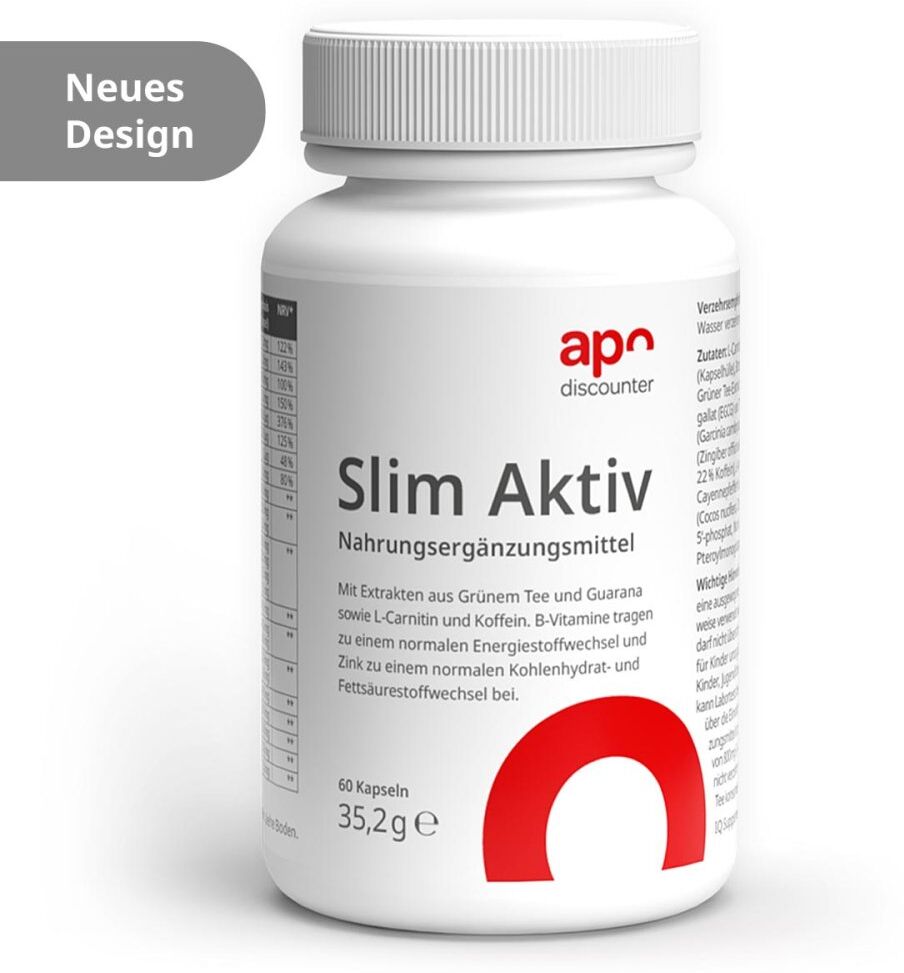 Slim Aktiv Stoffwechsel Kapseln von apodiscounter 60stk