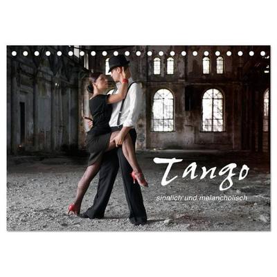 Tango - sinnlich und melancholisch (Tischkalender 2026 DIN A5 quer), CALVENDO Monatskalender