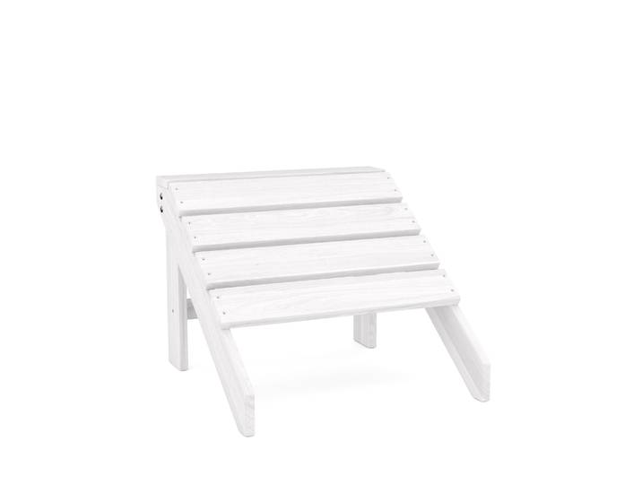 Schemel Holz ADIRONDACK weiss