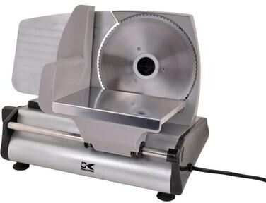 "KALORIK 180 Watt Professional Style Food Slicer, Silver Refurbished - 7.5"" blade"