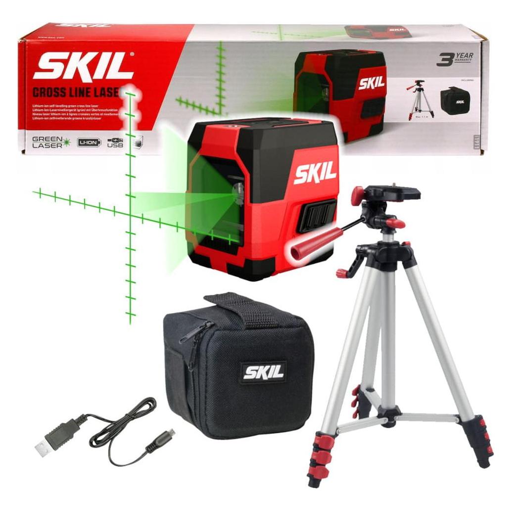Skil CROSSLINE LASER GREEN 1911DA (Kreuzlinienlaser) (MT1E1911DA)