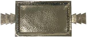 Allan Andrews Calder Silver Tray Wall Decor - 1.5H x 24W x 9.3/4D