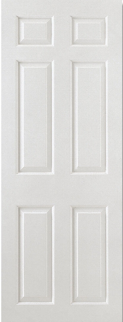 LPD Doors Essentials Smooth 6P Primed White Internal Door White 1981cm H x 61cm W x 3.5cm D