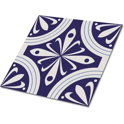FLIESENAUFKLEBER 9 Stück 30x30 cm selbstklebend Pfauenfedern