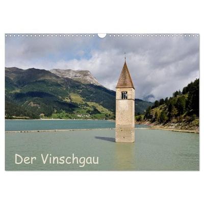 Der Vinschgau (Wandkalender 2027 DIN A3 quer), CALVENDO Monatskalender