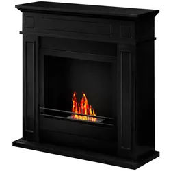 Divina Fire Bioethanol-Bodenkamin Biokamin JEFFERSON Schwarz L 89,5 x H90,5 x T28