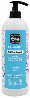 NaturaBIO Cosmetics Besonders mildes Shampoo mit Hyaluronsäure und