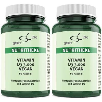 Vitamin D3 3000 vegan Kapseln 2x 2x90 St