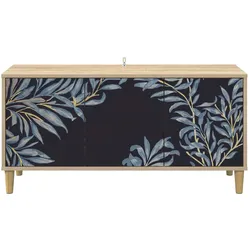 vidaXL, TV Möbel, TV-Schrank DOKKUM 102 x 33 x 50 cm Sonoma Holzwerkstoff (102 x 33 x 50 cm)