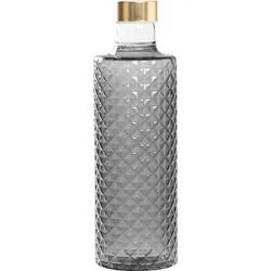 Isolano Glasflasche 965 ml, grau