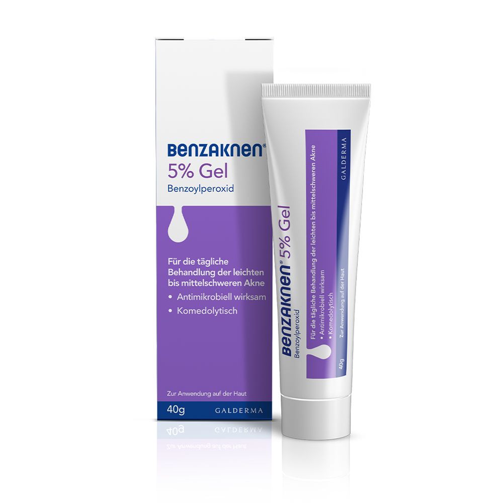 Benzaknen 5% Gel 40 g