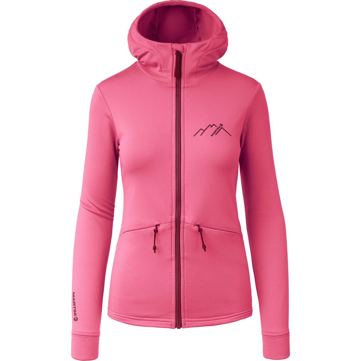 Martini Alpmate ML Hooded Jacket W fuchsia/plume (570/585) M JV7RC0579B-570/585-M