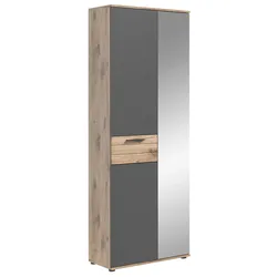 Garderobenschrank MASON (BHT 70x200x37 cm) - BHT 70x200x37 cm