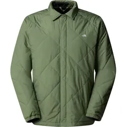 THE NORTH FACE AFTERBURNER INSULATED FLANNEL Jacke 2026 bark mist/tnf black shadow plaid - L