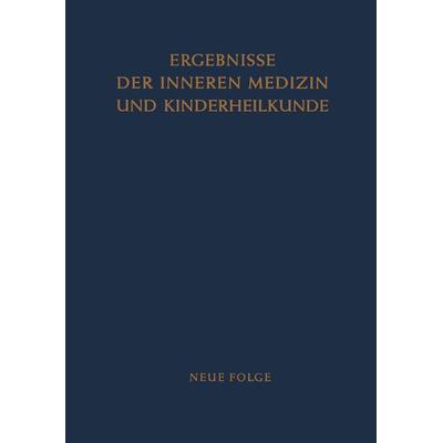 Ergebnisse der Inneren Medizin und Kinderheilkunde, Taschenbuch von , Springer Berlin, 978-3-642-94725-4