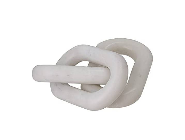 Bloomingville Adee Décoration\, blanche\, en marbre