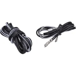 BIKE 40032 - Bike - Kabel-Set vorne/hinten, 80/200cm, Stecker/Ösen
