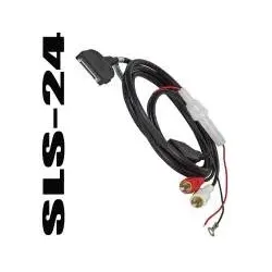 iPod / iPhone 3 4 4S Ladekabel mit Cinch-Ausgang (Stecker)