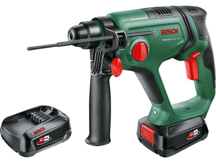 Akku-Bohrhammer UniversalHammer 18V, 2 Akku PBA 18V 2.5 Ah, Tragekoffer