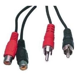 Goobay Stereo Verlängerungskabel 2x Cinch (1.50 m, Cinch Kabel) (50025)