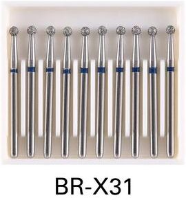 Uplifted Finds AZDENT Dental Diamond Burs High Speed Drill br x31 (10 Pcs)
