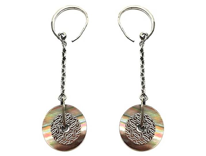 Guess S0320349 damesoorbellen Cwe90702, zilver, standaard