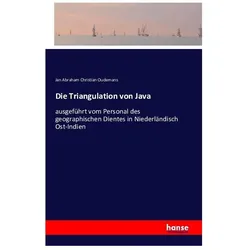 Die Triangulation von Java, Fachbücher von Jan Abraham Christian Oudemans