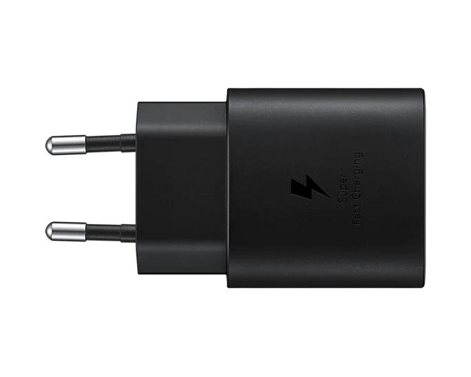 Samsung EP-TA800 25W USB-C Schnellladegerät, schwarz EP-TA800NBEGEU