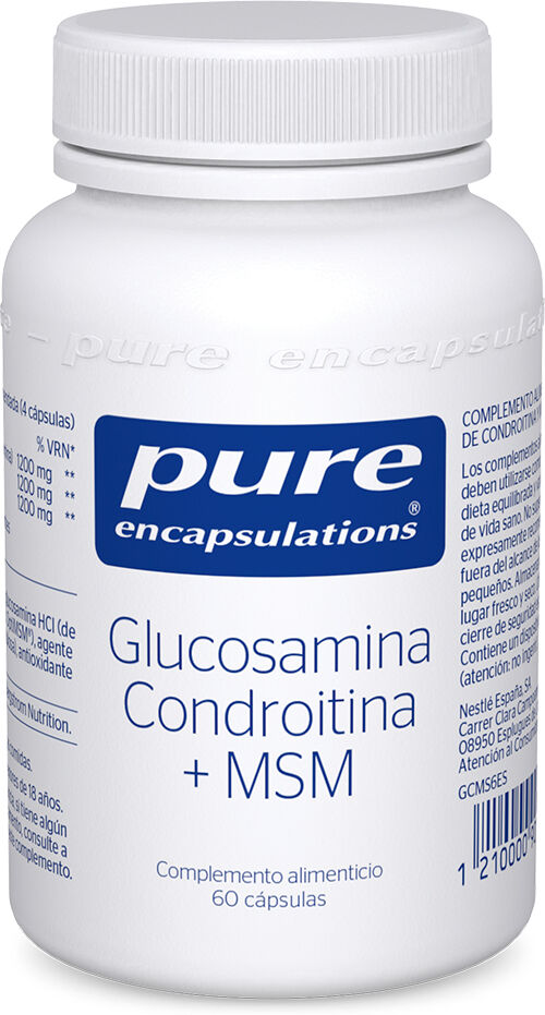 Pure Encapsulations Glucosamine Chondroitin 60 Capsules