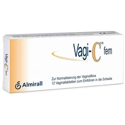 Vagi-C fem Vaginaltabletten bei bakterieller Vaginose 12 St