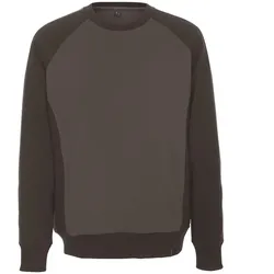 Sweatshirt "WITTEN" Unique - XS - dunkelanthrazit/schwarz