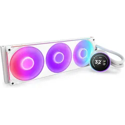 NZXT Kraken Elite 420 RGB, CPU Wasserkühler, Weiss