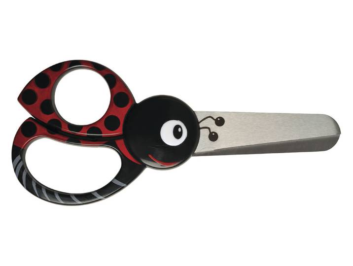 Fiskars Tierschere für Kinder Marienkäfer 13 cm