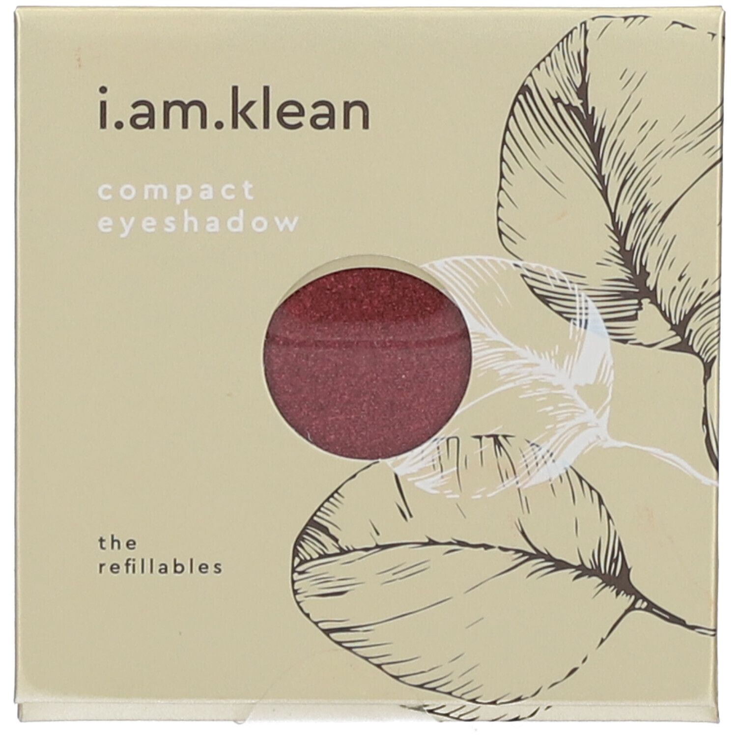 i.am.klean Compact Mineral Eyeshadow Ruby 1 St Make up