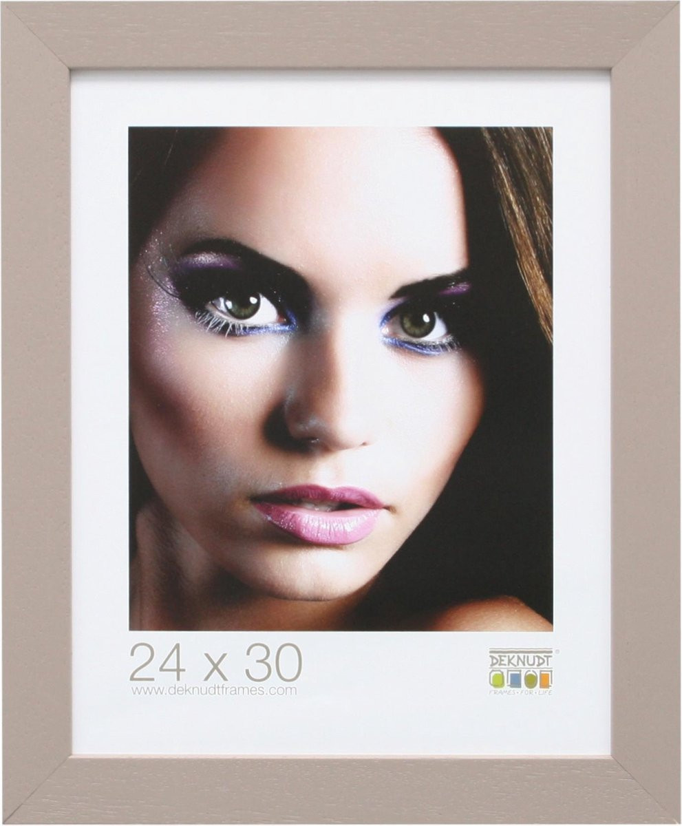 Deknudt Frames Basic Houten Fotomaat 70 x 100 cm - Taupe