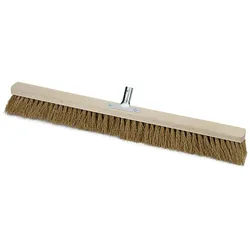 Saalbesen Kokos Natur 50 cm breit, Kehrbesen Handfeger, Industriehalle,