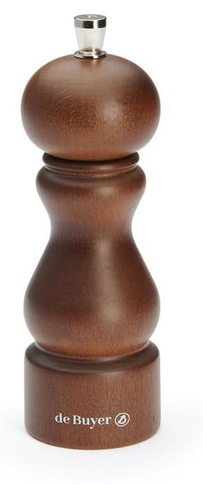 De Buyer Rumba pepermolen, bruin, Hoogte: 14 cm