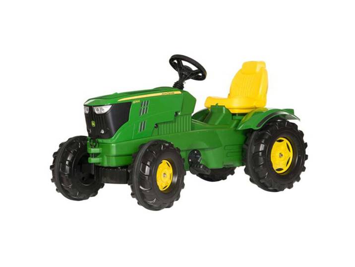 RollyFarmtrac John Deere 6210R Rolly Toys Grün Kunststoff - Farbe: Grün/Gelb - Trettraktor