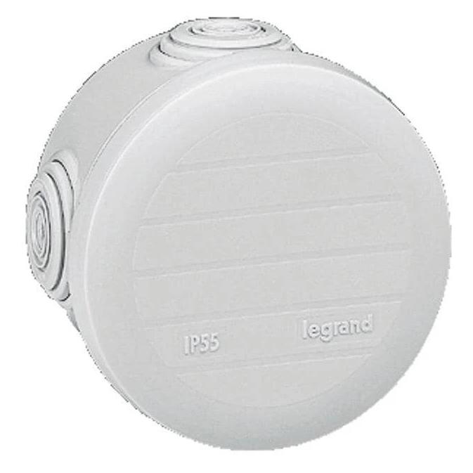 Legrand Abzweigdose Plexo AP, nass IP55, Grau Rund 60 x 40 mm (92001)