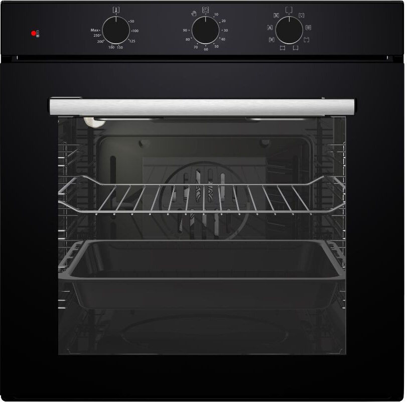 samet Erik85 Forno Elettrico Da Incasso Ventilato Multifunzione 85 Litri 60 Cm Classe B Colore Nero - Erik85
