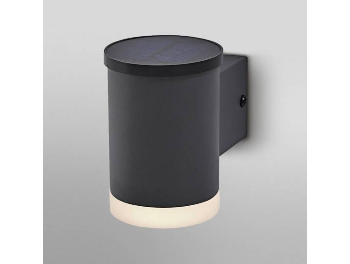 OSRAM LED-Solar-Außenwandleuchte ENDURA STYLE OXFORD, grafit OXFORD, alu / grau / zink, Edelstahl, Modern