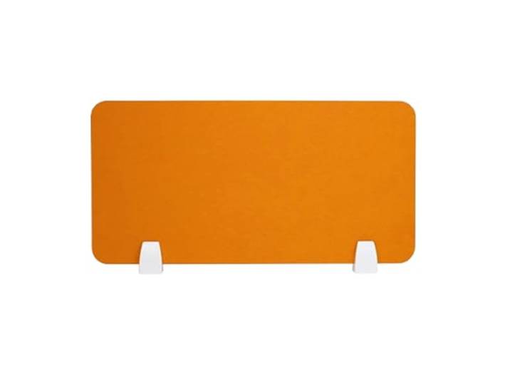 ytuCFGHeo Bildschirm-Desktop-Proof-Guard-Partitionsbrett-Spritzschutz...(Orange,900 * 300 * 16mm with Clip)