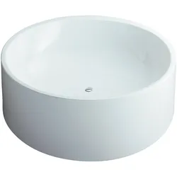 Istanbul Badewanne zylindrisch 160 cm Aqua Soft freistehend Acryl Weiß Hochglanz