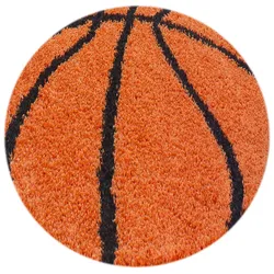 Ayyildiz Teppich, FUN 6002, ORANGE, 100 x 100 cm