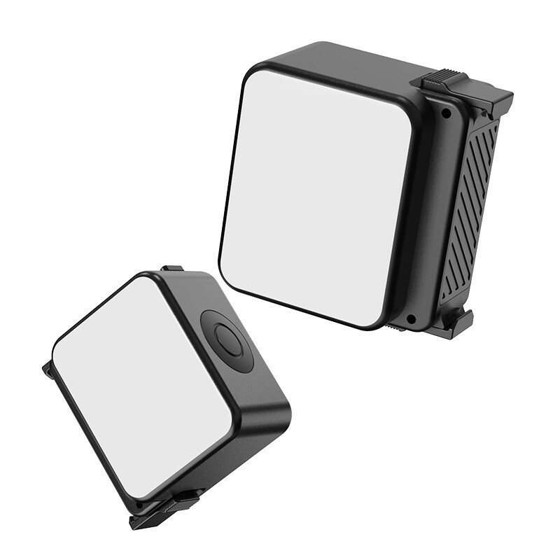 Ulanzi LM18 Vlogging LED-verlichting voor DJI Osmo Action 3/4/5/5 Pro Camera Kooi Accessoires